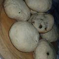 El cooksnap de March Suarez cuando hizo Pancitos saborizados de albahaca, cebolla, ajo y orégano.