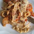 El cooksnap de Mariela Mareilla cuando hizo Fideos caseros con harina leudante.