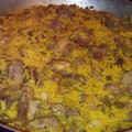 El cooksnap de Dan Barreto @elhornodeeloy cuando hizo Arroz con Chancho.