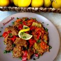 Cooksnap από 𝒳𝓇𝓊𝓈𝑜𝓊𝓁𝒶 𝒦𝑜𝓃𝓉𝑜𝓅𝑜𝓊𝓁𝑜𝓊 στη συνταγή Χοιρινό με πιπεριές και πλιγούρι