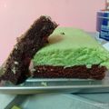 Cooksnap dari Windda untuk resep Brownis kukus coklat pandan