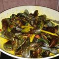 Cooksnap dari Agustina Putri Pratiwi untuk resep Kerang ijo bumbu kuning extra pedas