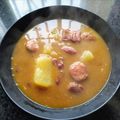 El cooksnap de Tonysantos cuando hizo Alubias rojas con chorizo asturiano y jamón.