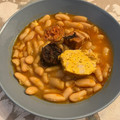 El cooksnap de Julia Y Su Cocina cuando hizo Fabada asturiana.
