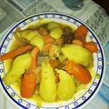 El cooksnap de Susana GG cuando hizo Tajín de carne con verduras.