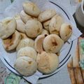 El cooksnap de Debora Gomez cuando hizo Chipa Paraguayo.