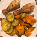 El cooksnap de Diego cuando hizo Jamoncitos de pollo al horno con miel y mostaza antigua.