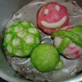 Cooksnap dari Insafitri untuk resep Bakpao karakter / steamed bun isi ayam jamur dan coklat