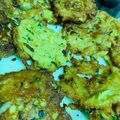 El cooksnap de Anna cuando hizo Tortitas de calabacín y harina de garbanzo.