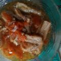Cooksnap dari Ndari Anka untuk resep Asem-asem TAHU KULIT Kuah KEMANGI / Tahu PonTang