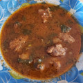 El cooksnap de Evelyn Laris laris cuando hizo Salsa de puerco con verdolagas.