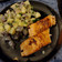 El cooksnap de Yanny Gallardo cuando hizo Salmón a la mantequilla.