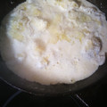 El cooksnap de Javier Montaño Galvez cuando hizo Rosada al limón con salsa de queso.