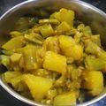 Bhumi Parikh's cooksnap of when they made ગુવાર-બટેકા નું શાક (Guvar Potato Shak Recipe in Gujarati).