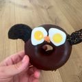 El cooksnap de Marieta cuando hizo Donuts con chocolate (Halloween edition🧛🏻‍♀️).