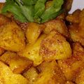 Rakhi का कुकस्नैप जब उन्होंने फ्राई मसाला आलू (fry masala aloo recipe in Hindi) बनाया था।