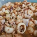 El cooksnap de ana maria liñán cuando hizo Calamares salteados con gambas 🍤🍤.