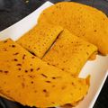 Harry Thomas's cooksnap of when they made Vietnamese Crispy Pancakes with Thai Ajard dipping sauce, Can be vegetarian too!.