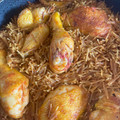 El cooksnap de pikuby cuando hizo Fideuá de pollo.