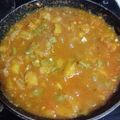 El cooksnap de Ana cuando hizo Pisto de calabaza.