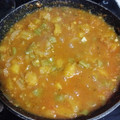 El cooksnap de Ana cuando hizo Pisto de calabaza.