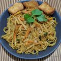 Cooksnap dari Dapur Irez untuk resep Spaghetti saos pedas manis homemade ala bunda Raffa