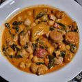 El cooksnap de Selena Grimes Rodriguez cuando hizo Guiso cremoso de pollo al pimentón con garbanzos y espinacas.