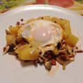 El cooksnap de Javier Pérez cuando hizo Patatas con setas y huevo.