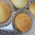 El cooksnap de Mily Rossi cuando hizo Muffins de vainilla y 💙de dulce de leche 🥯🥞.