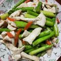 庭秀 的 超激推！蘆筍炒雞柳 cooksnap