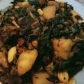 Rajosri Das's cooksnap of when they made মেথি আলু (Methi Aloo recipe in Bengali).