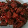 Cooksnap dari zyech untuk resep Tumis Daging Asap Pedas