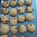 El cooksnap de Monica Bandin cuando hizo Cookies de avena y pasas.