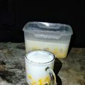 Cooksnap dari Vicky Ummu Zahra untuk resep Es Jelly Jagung Santan