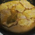 El cooksnap de Meritxell Lorenzo cuando hizo Lomo de cerdo en salsa de naranja.