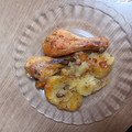 El cooksnap de Raquel Reyes Moreno cuando hizo Muslos de pollo con patatas al horno.