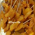 Cooksnap dari Dapoer_Bia untuk resep Sate Cecek / kikil pedas ala angkringan