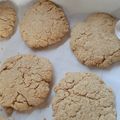 El cooksnap de Solange Medina cuando hizo Galletitas de manteca de maní y coco.