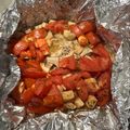 白 的 氣炸鍋減脂餐 雞胸肉烤蔬菜 cooksnap
