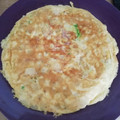 El cooksnap de Cristina cuando hizo Tortilla de patatas viejas cocidas y aguacate.