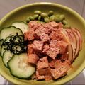 El cooksnap de YOLANDA cuando hizo Poke vegano.