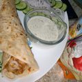 Bint E Umar's cooksnap of when they made Chicken Tandoori Roll Paratha.