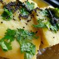 Falguni Shah's cooksnap of when they made નાયલોન ખમણ (Nylon Khaman Recipe In Gujarati).