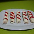 El cooksnap de Asisoyyo cuando hizo Rollitos de pan de molde relleno de salmon y queso a la finas hiervas .