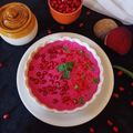 Rupa Tiwari का कुकस्नैप जब उन्होंने चुकंदर गाजर रायता (chukandar gajar raita recipe in Hindi) बनाया था।