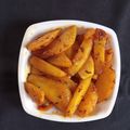 Rekha Vora's cooksnap of when they made બટેટા ચીપ્સ નુ શાક.