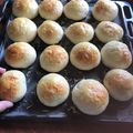 El cooksnap de Carolina Sanchez cuando hizo Pan de Ajo y Queso!.