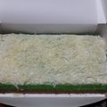 Cooksnap dari Ulya Azet untuk resep Brownies Pandan Coklat