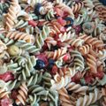 El cooksnap de Sylvie Guillard cuando hizo Pasta con aceitunas y alcaparras.