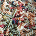 El cooksnap de Sylvie Guillard cuando hizo Pasta con aceitunas y alcaparras.